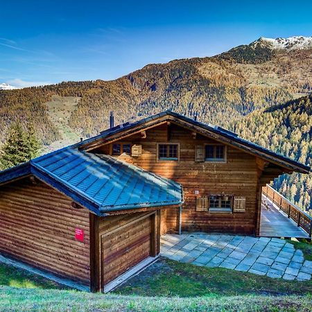 Chalet le Chapeau La Tzoumaz Extérieur photo