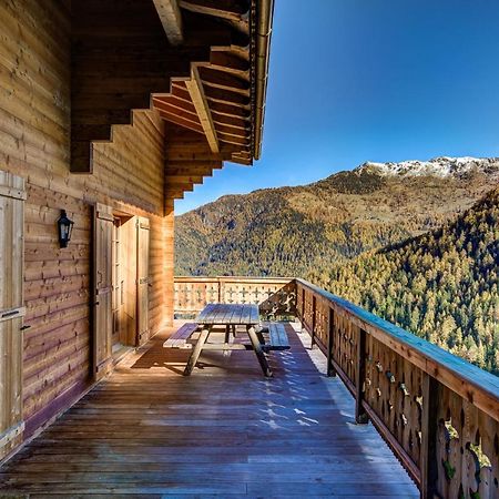 Chalet le Chapeau La Tzoumaz Extérieur photo